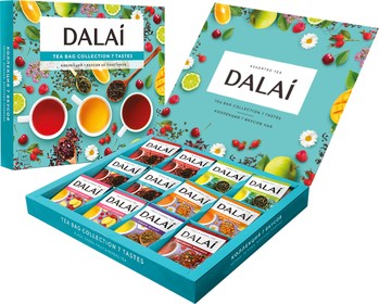 Чай в пакетиках Dalai Ассорти 7 вкусов (60 конв)