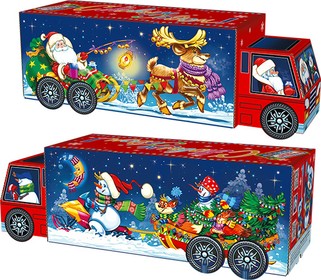 Фура Праздничный путь с анимацией