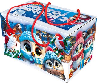 Посылка Совята с анимацией