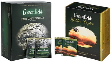 Чай ГринФилд 100пак. в ассортименте