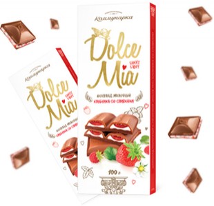 Ш-д Dolce Mia клубника 100г