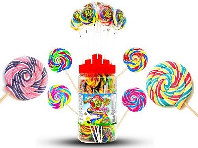 Леденцы на палочке VIL POP Радуга 30гр