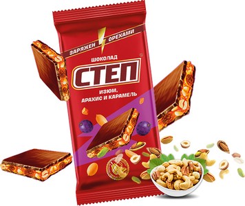 Шоколад Степ 80г
