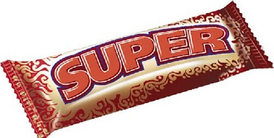 Батончик SUPER с нугой и мягкой карамелью 40г