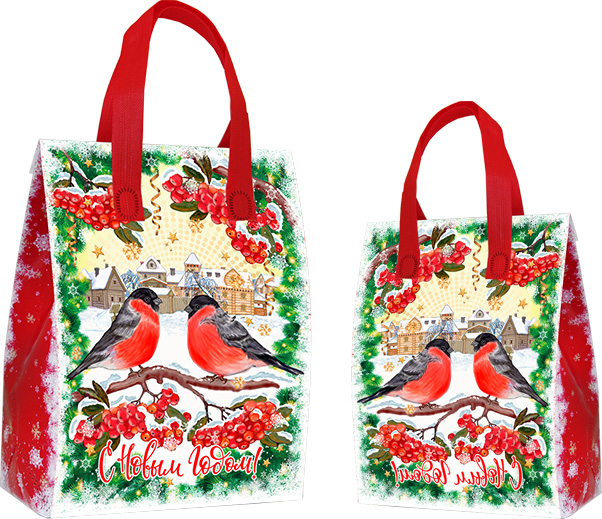 Сумочка Снегири на ветке УТ0668 1000г