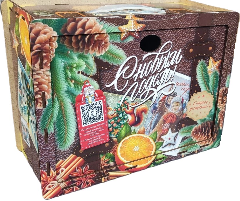 Чемодан ХДФ 1000г