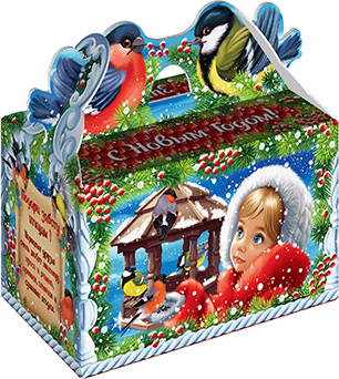 Кормушка Покормите птиц зимой! 1000г